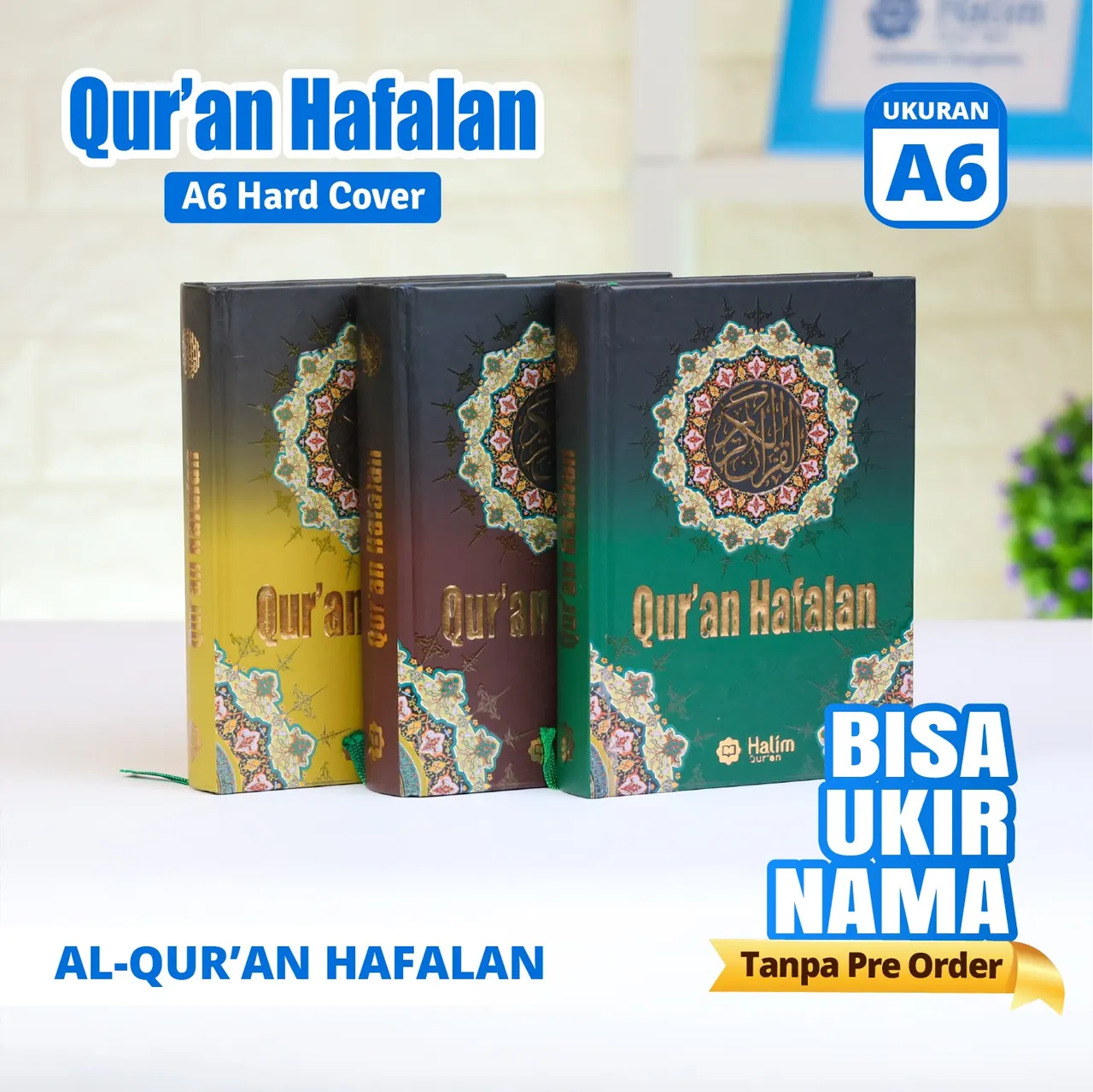 Al Quran Hafalan A6 Hard Cover