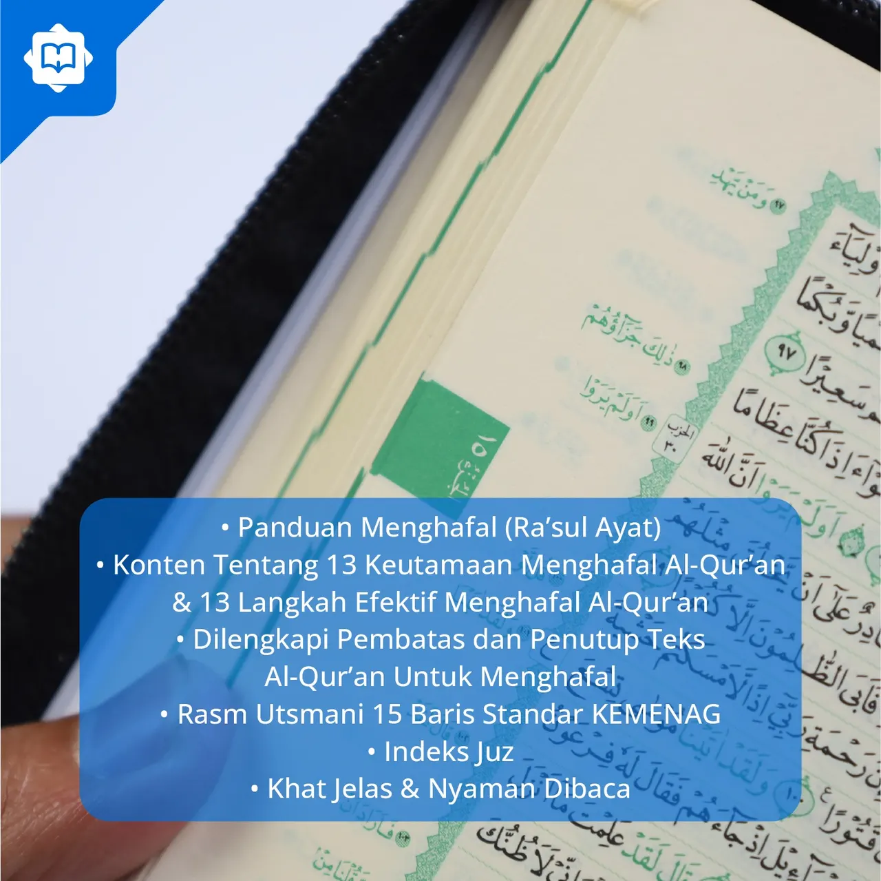 Al Quran Hafalan A7 Resleting — foto 4