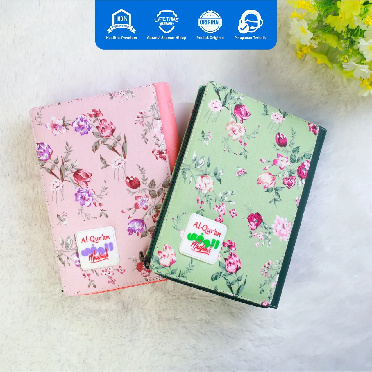 Mushaf Al Quran Al Wafa Muslimah A5 Resleting — foto 2