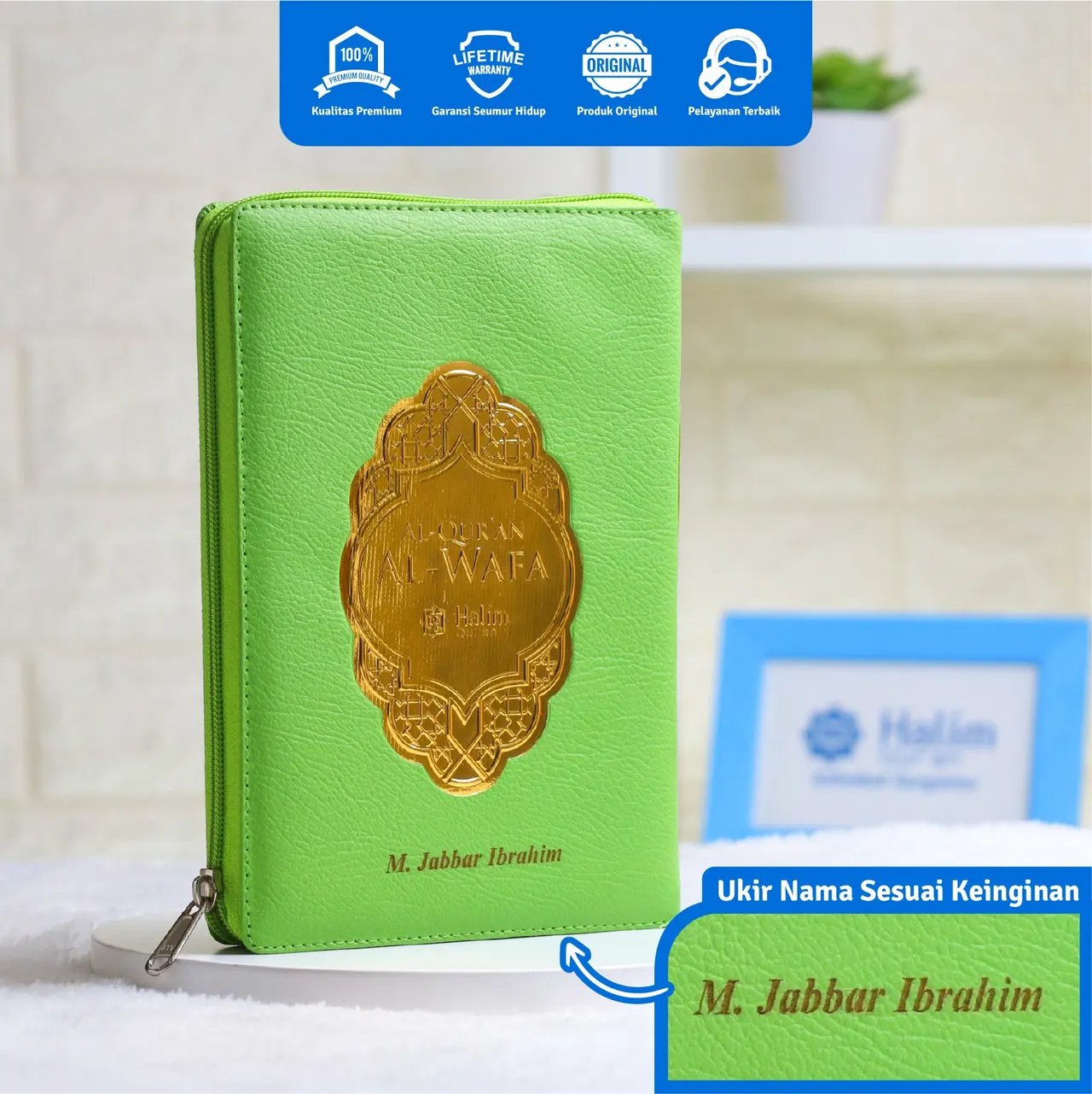 Mushaf Al Qur'an Al Wafa A5 Resleting Premium — foto 2