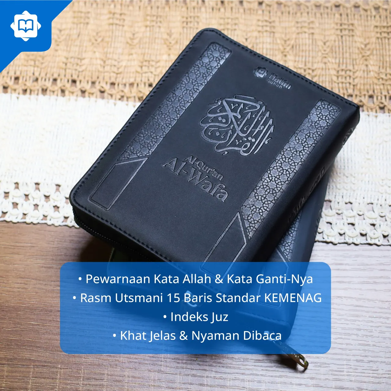 Mushaf Al Quran Al Wafa A6 Pocket Edition — foto 4