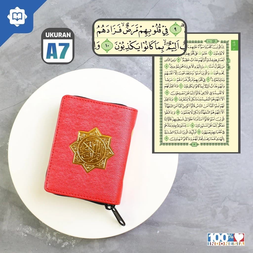 Mushaf Al Quran Al Wafa Tsumun A7 Resleting — foto 6