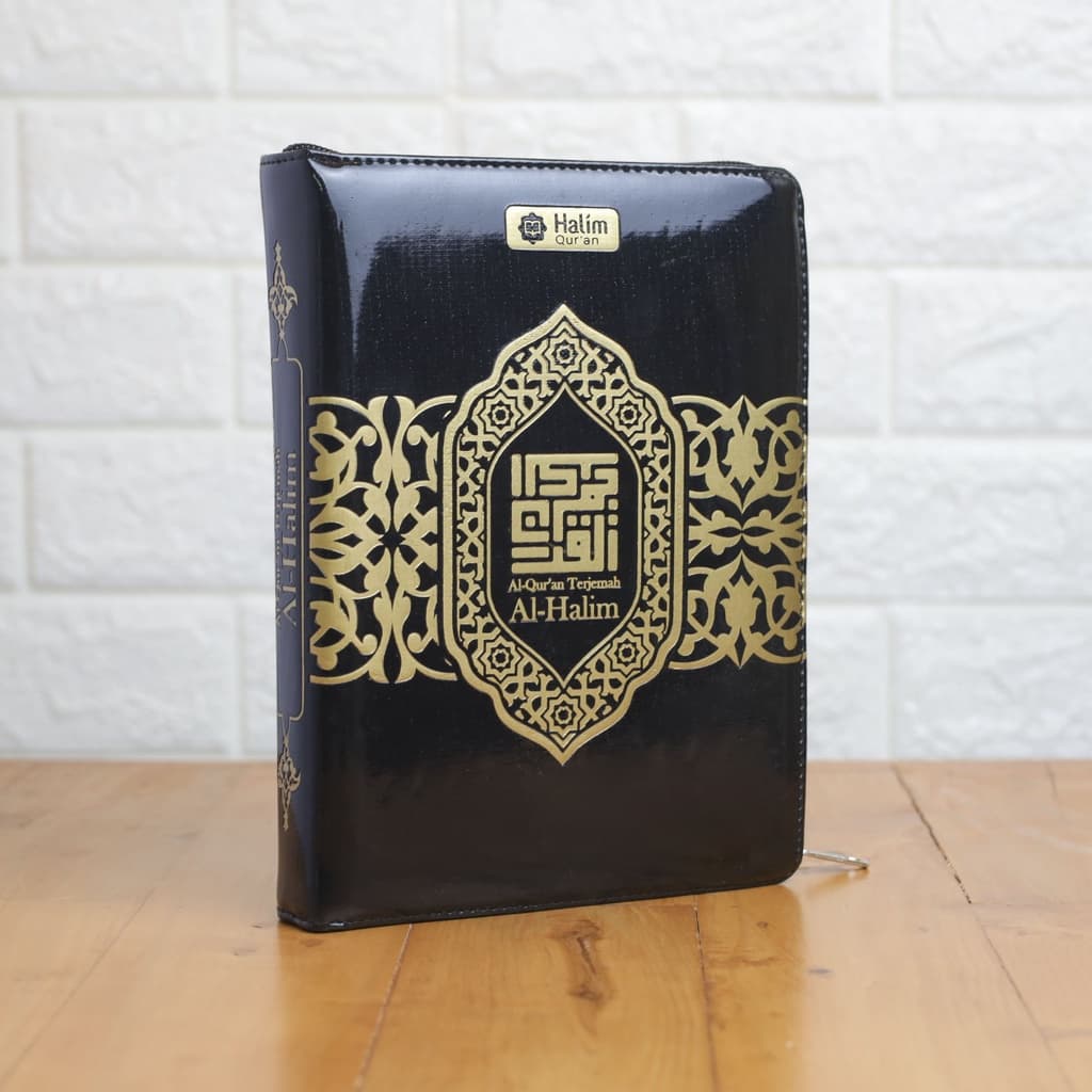 Al Quran Terjemah Al Halim New Fancy A5 Resleting — foto 4