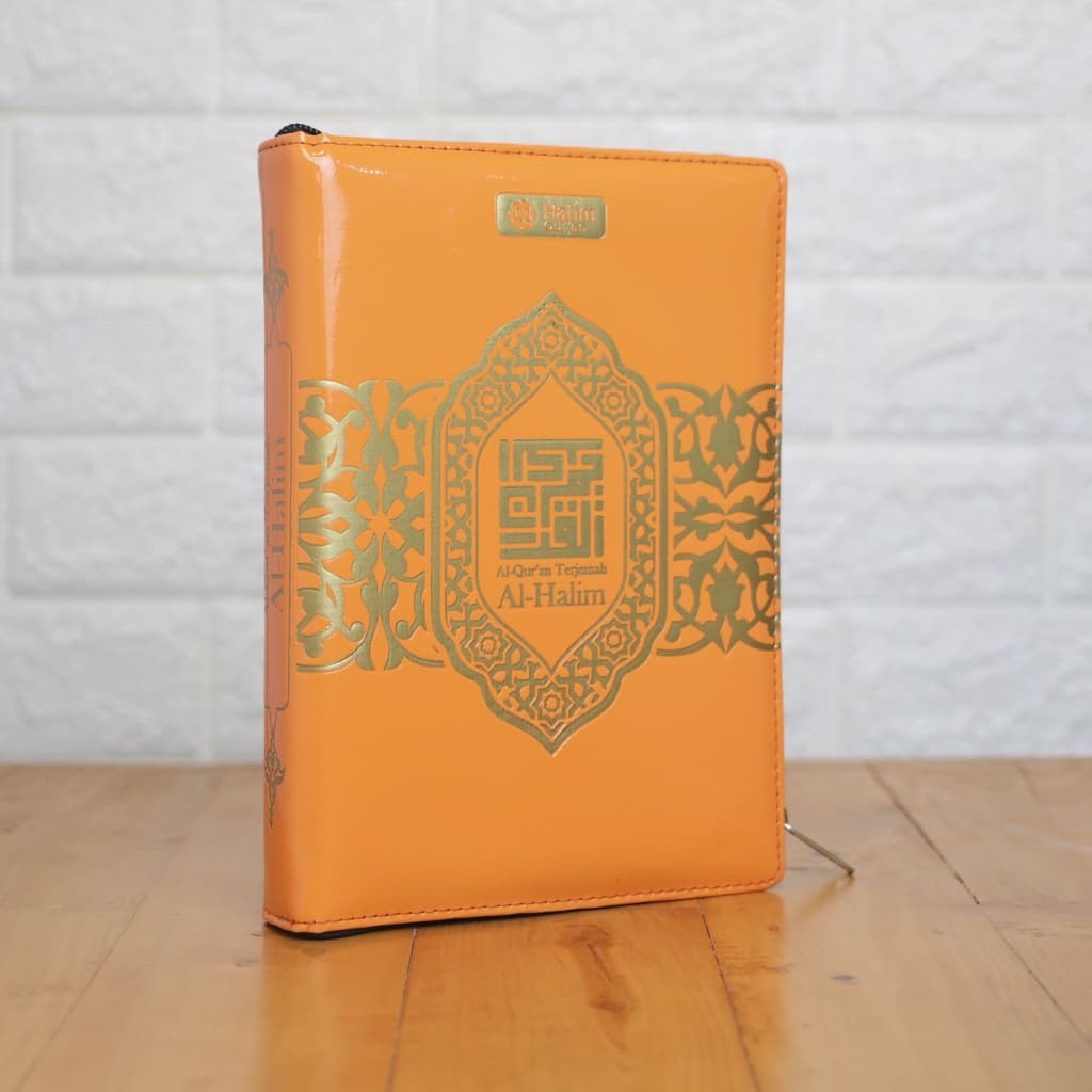 Al Quran Terjemah Al Halim New Fancy A5 Resleting — foto 6