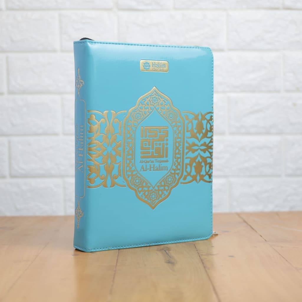 Al Quran Terjemah Al Halim New Fancy A5 Resleting — foto 7