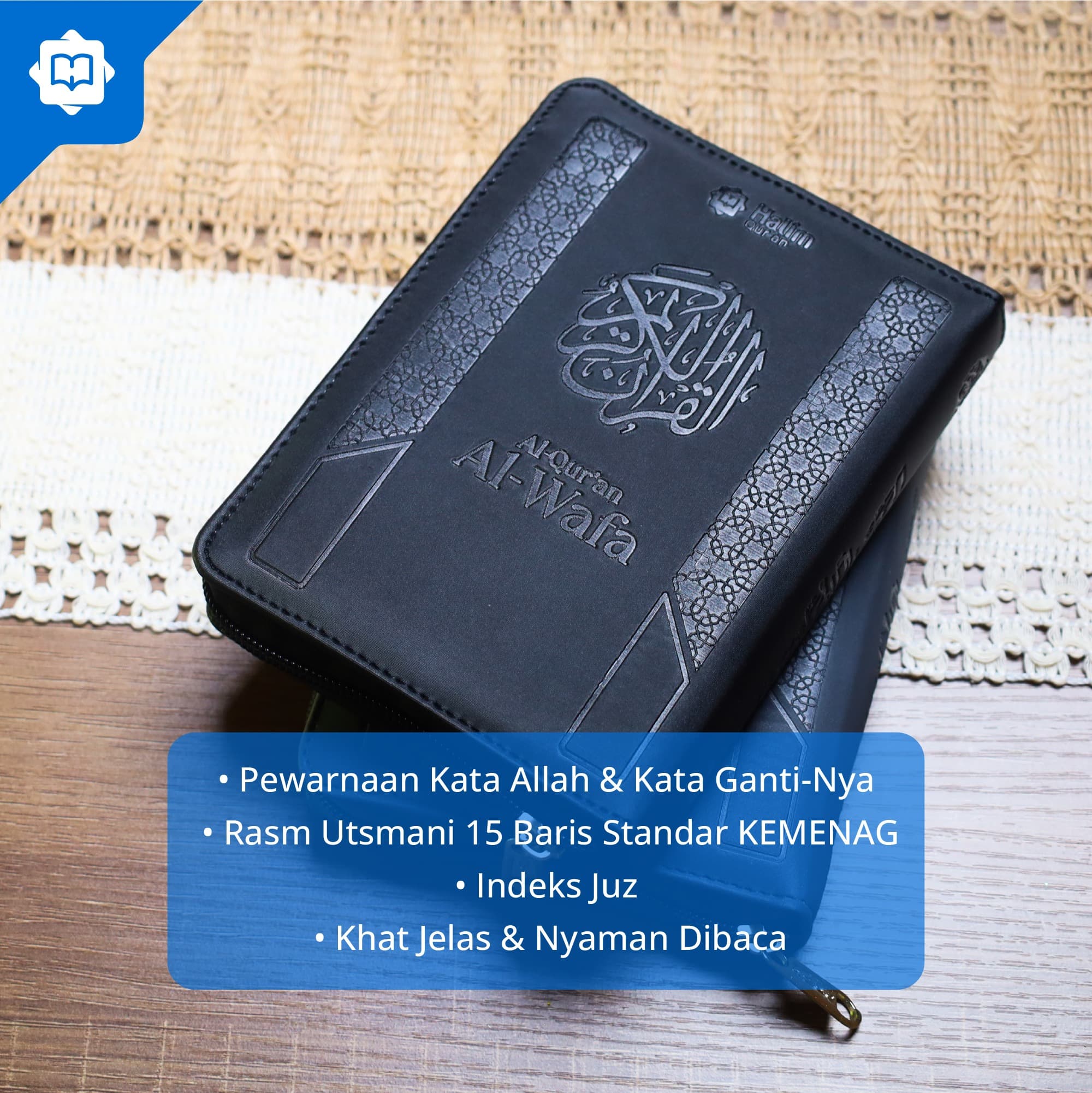 Mushaf Al Quran Al Wafa A6 Pocket Edition — foto 4