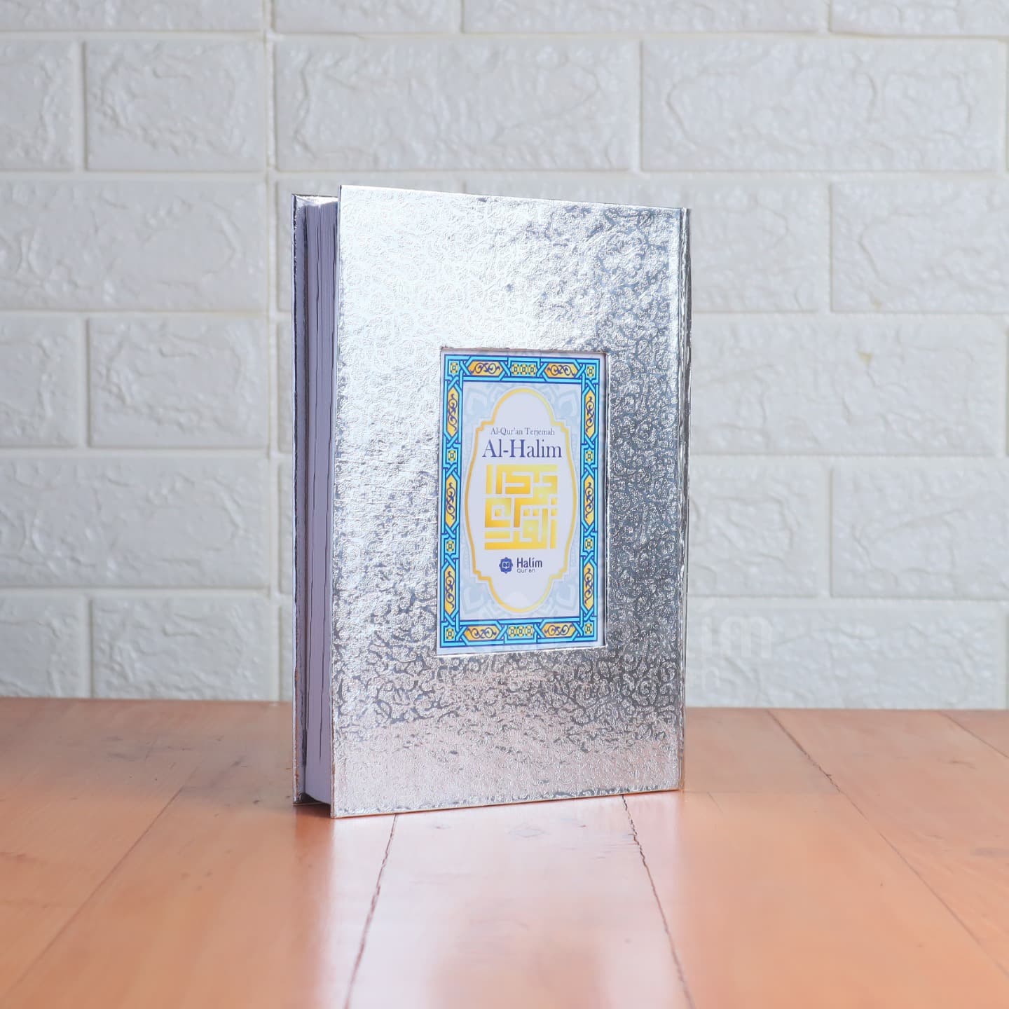Al Quran Terjemah Al Halim Klasik Emas Perak A5 Hard Cover — foto 2